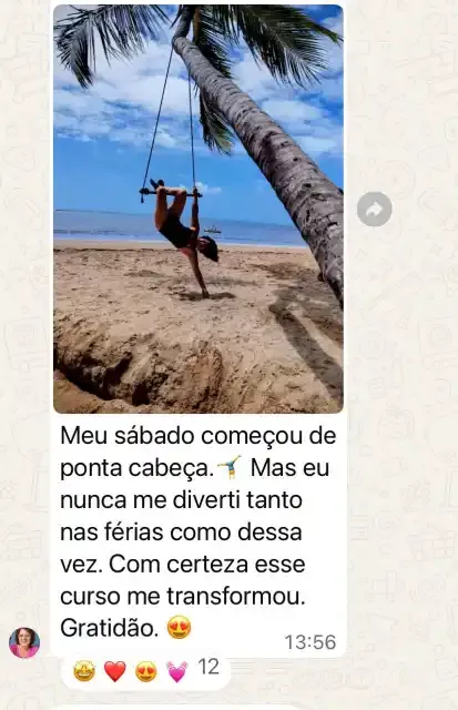 Resultado do curso de Psicologia Positiva 11