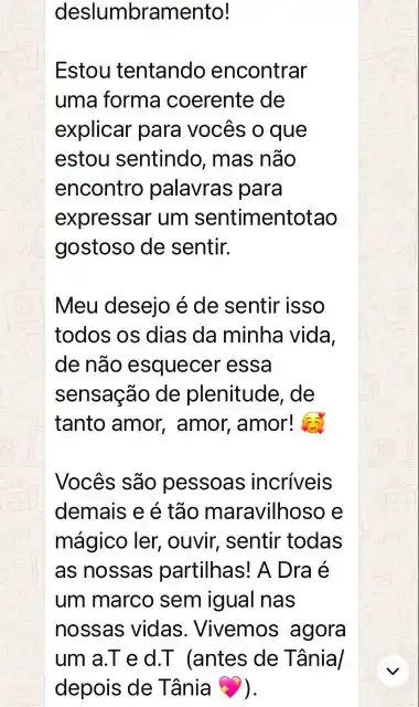 Resultado do curso de Psicologia Positiva 25