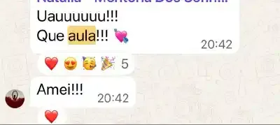 Resultado do curso de Psicologia Positiva 28