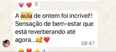 Resultado do curso de Psicologia Positiva 29