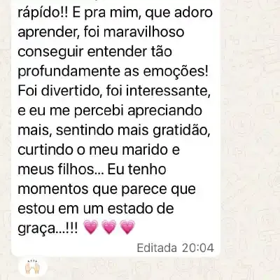 Resultado do curso de Psicologia Positiva 60