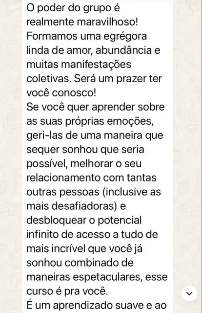 Resultado do curso de Psicologia Positiva 7
