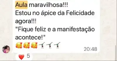 Resultado do curso de Psicologia Positiva 80