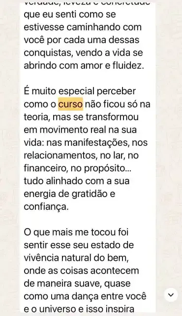 Resultado do curso de Psicologia Positiva 82