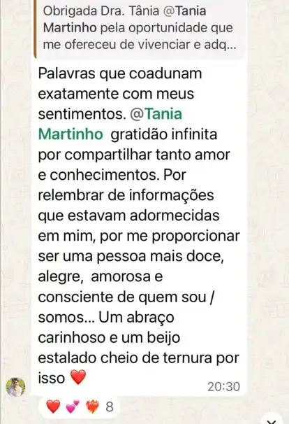 Resultado do curso de Psicologia Positiva 90