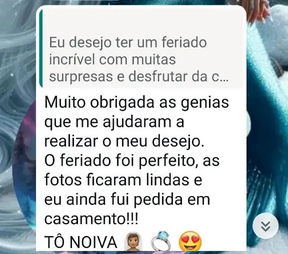 Prova de resultado da Mentoria dos Sonhos: Keyla — o noivado