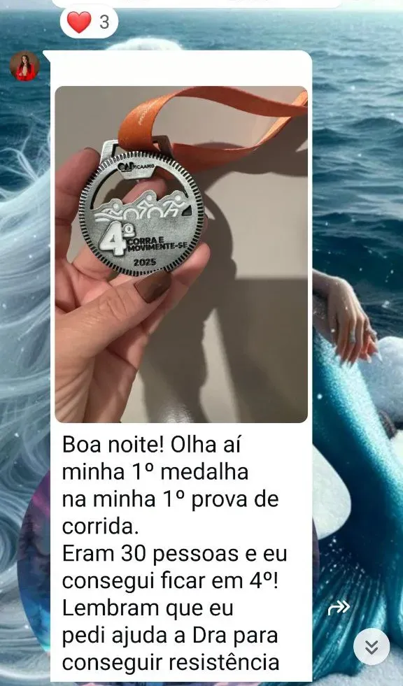 Prova de resultado da Mentoria dos Sonhos: Talyta — a medalha (2)