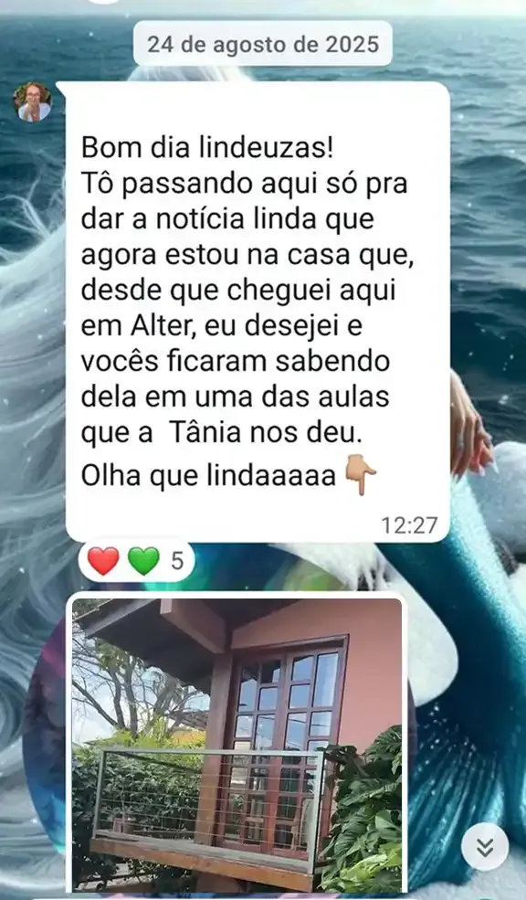 Prova de resultado da Mentoria dos Sonhos: Mytsi — a casa (24/08)