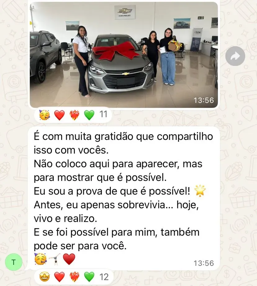 Prova de resultado da Mentoria dos Sonhos: «Eu sou a prova de que é possível»